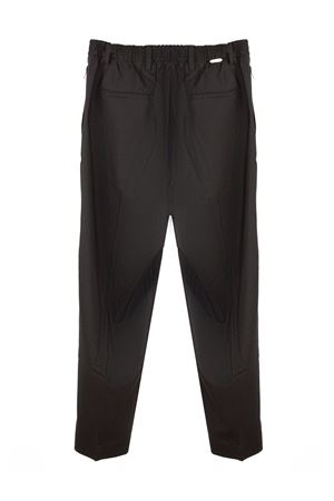Pantaloni sartoriali misto lana nero YES LONDON | XP3364NERO